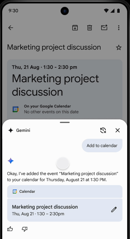 Gmail: crea eventi dal cellulare con un solo clic