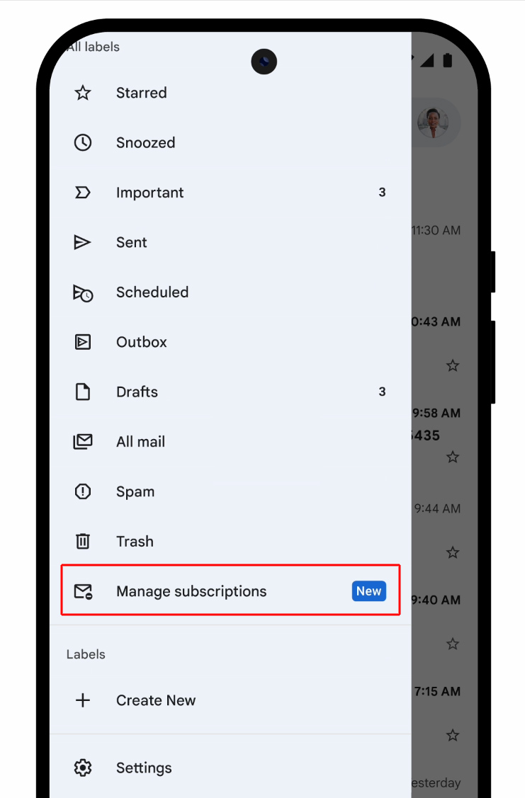 Gmail : un nuovo strumento porta ordine nel caos delle newsletter