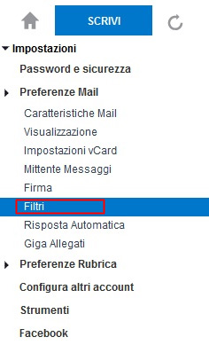 I filtri di Tim Mail: un valido aiuto per gestire i messaggi in entrata