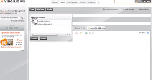 Come creare un email alias su Virgilio