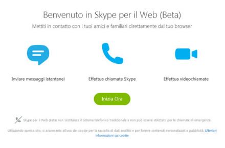 Lo Skype alternativo a portata di browser!