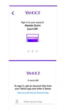 Dimentica la tua password e rimani protetto con Chiave Account Yahoo!