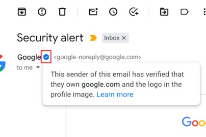 Gmail: arriva la spunta blu sulle email sicure
