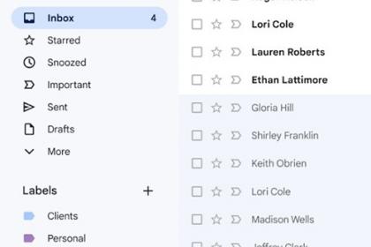 Gmail, debutta ufficialmente la nuova interfaccia per desktop