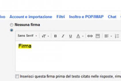 Gmail Firma