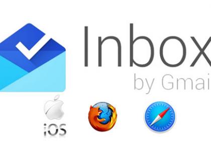 Google Inbox su tablet, Safari e Firefox