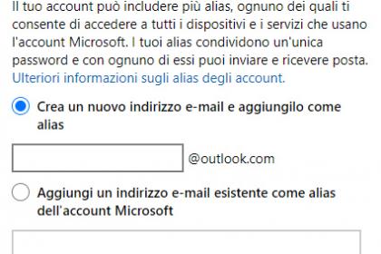 Come creare un alias di posta elettronica su Outlook sul Web