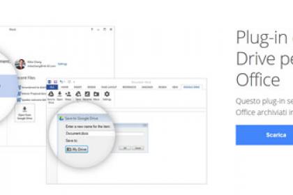 Plug-in di Google Drive per Microsoft Office