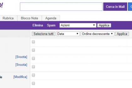 Versione base di Yahoo Mail: come funziona?